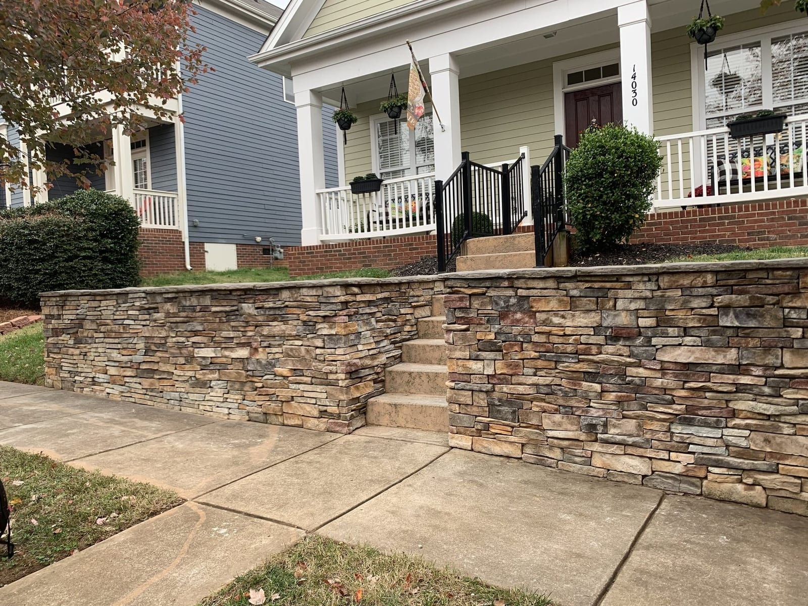 Completed work in the Huntersville, NC area